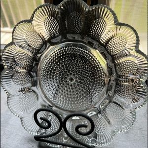 NIB VINTAGE DEVILED EGG PLATTER